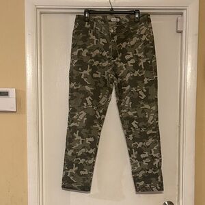 Calvin Klein Women's Camouflage Cargo Pants